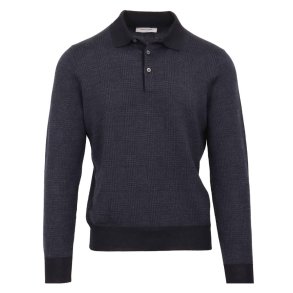 GRAN SASSO Polo Tern Uld | Silke Navy
