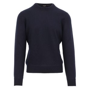 GRAN SASSO Strik Felted Cashmere Navy