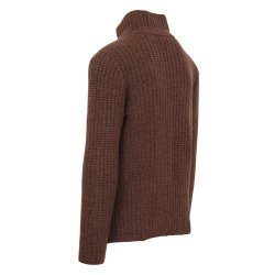 GRAN SASSO Jakke Sartorial Strik Cappuccino