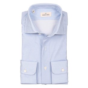 ALESSANDRO GHERARDI Skjorte Techno Stribet Bl�