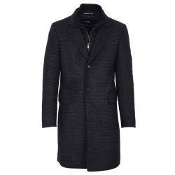 BOSS Frakke Travel Hyde Navy 