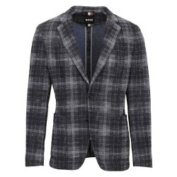 BOSS Jakke Jersey Ternet Mrkebl