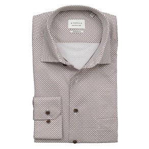 ETERNA Skjorte Modern Fit Smmnstret