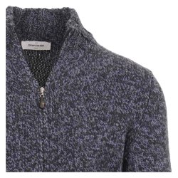 GRAN SASSO Cardigan Mouline Bl
