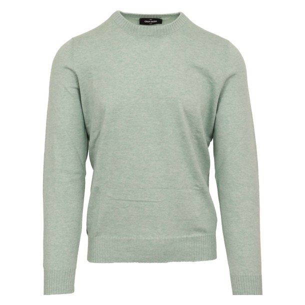 GRAN SASSO Strik Bomuld | Cashmere Mint