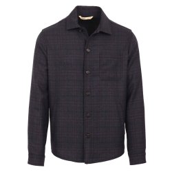 MAURIZIO BALDASSARI Overshirt Pinacoteca Tern Navy