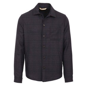 MAURIZIO BALDASSARI Overshirt Pinacoteca Tern Navy