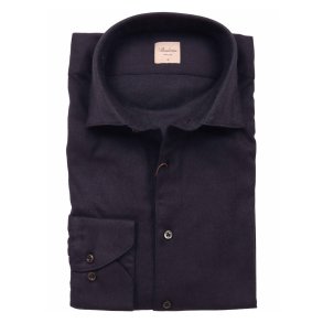 STENSTR�M'S Skjorte Regular Flannel Sildeben Navy