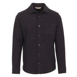 MAURIZIO BALDASSARI Overshirt Solferino Cashmere Dark Navy