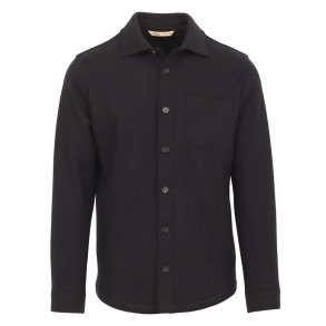 MAURIZIO BALDASSARI Overshirt Solferino Cashmere Dark Navy
