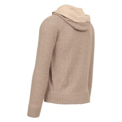 GRAN SASSO Strik Hoodie Beige