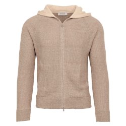 GRAN SASSO Strik Hoodie Beige