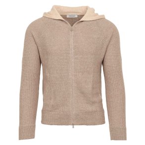 GRAN SASSO Strik Hoodie Beige