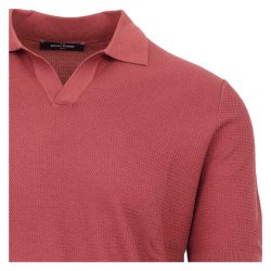 GRAN SASSO Open Collar Silke | Bomuld Cherry