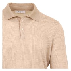 GRAN SASSO Polo Tern Uld | Silke Beige 