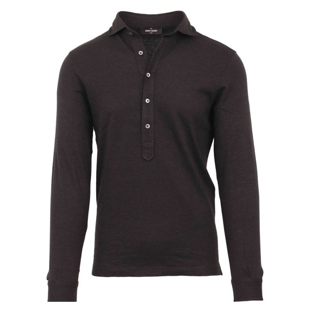 GRAN SASSO Popover Bomuld | Cashmere Antracit