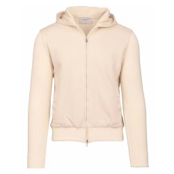 GRAN SASSO Hoodie Zip Creme