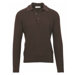 GRAN SASSO Polo Struktur Brun