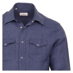 ALESSANDRO GHERARDI Skjorte Western H�r Indigo