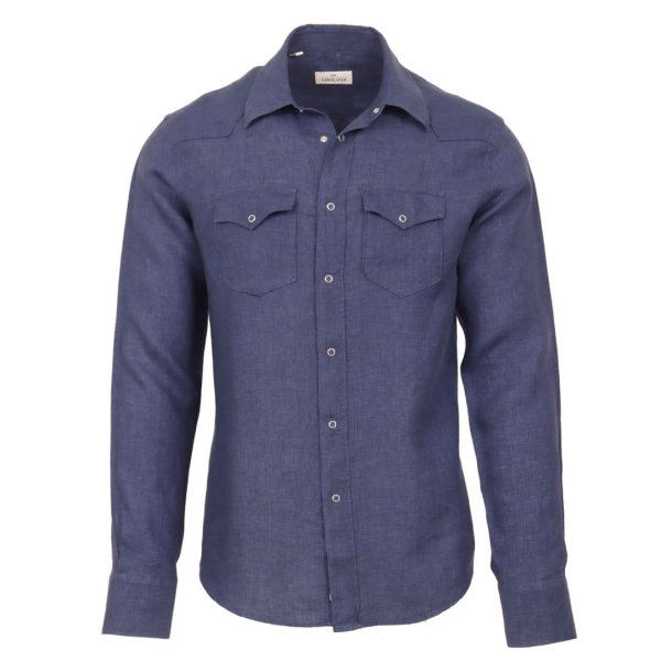 ALESSANDRO GHERARDI Skjorte Western H�r Indigo