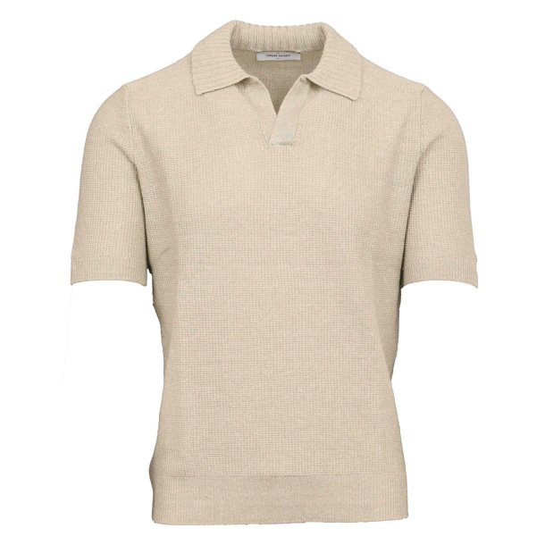 GRAN SASSO Polo Open Collar Hr | Bomuld Mint 52 / L