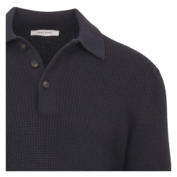 GRAN SASSO Polo Struktur Navy