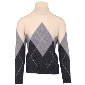 GRAN SASSO Rullekrave Harlekin Bl�