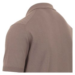 FEDELI Polo Gabriel Giza Cotton Greige