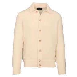 GRAN SASSO Cardigan Malfile R�hvid