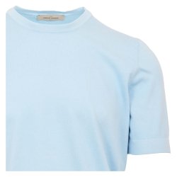 GRAN SASSO T-shirt 'Organic Cotton' Vintage Lysebl�