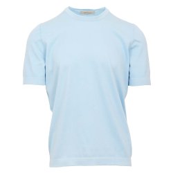 GRAN SASSO T-shirt 'Organic Cotton' Vintage Lysebl�