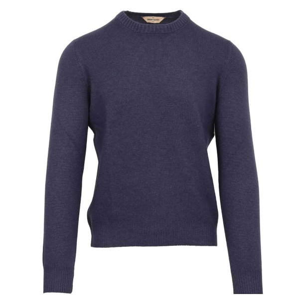 GRAN SASSO Strik Uld | Cashmere Vintage Indigo 60 / XXXXL