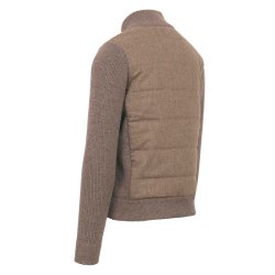 GRAN SASSO Jakke Hybrid Uld Taupe