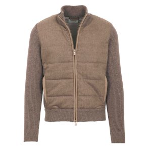 GRAN SASSO Jakke Hybrid Uld Taupe