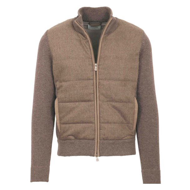 GRAN SASSO Jakke Hybrid Uld Taupe