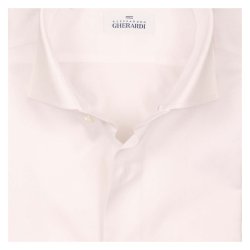 ALESSANDRO GHERARDI Skjorte Diamond Hvid