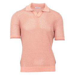 GRAN SASSO Open Collar Fresh Cotton Ros�