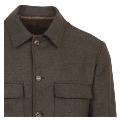 BARBA Overshirt London Favola Brun 