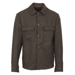 BARBA Overshirt London Favola Brun 