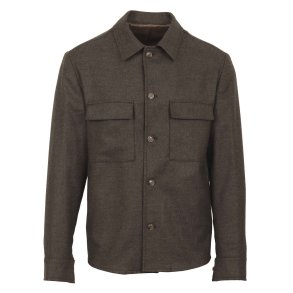 BARBA Overshirt London Favola Brun 