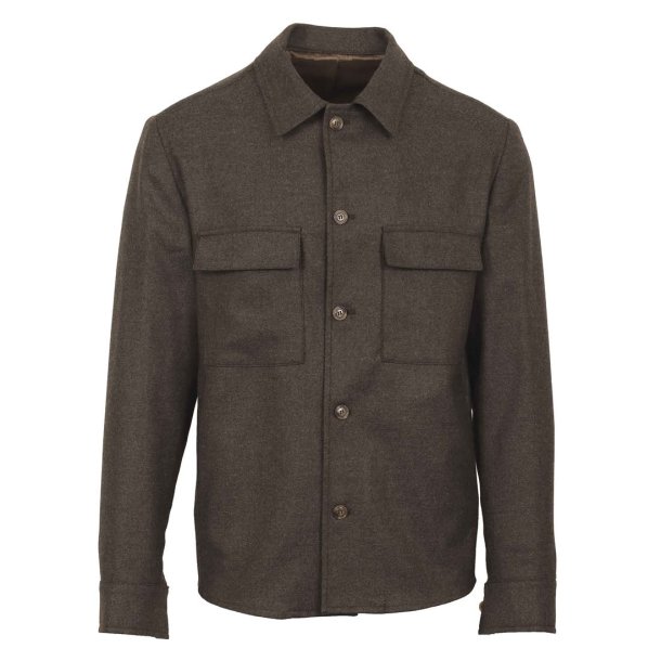 BARBA Overshirt London Favola Brun 