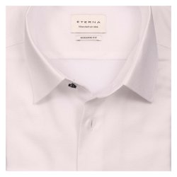 Eterna Skjorte Modern Fit Struktur Hvid