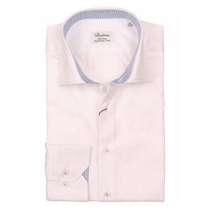 STENSTRM'S Skjorte Fitted Kontrast Hvid