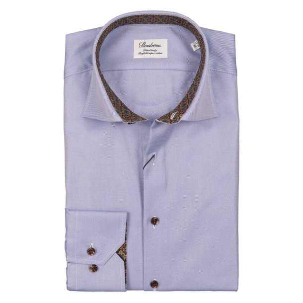 STENSTRM'S Skjorte Fitted Twill Bl