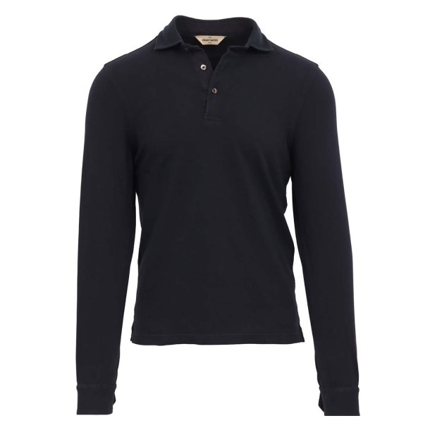 GRAN SASSO Polo Pique Vintage Navy