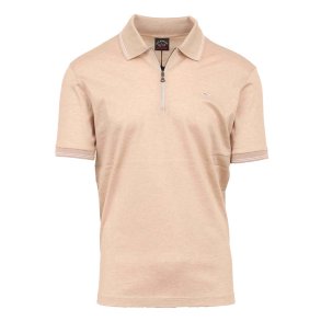 PAUL & SHARK Polo Zip Sand