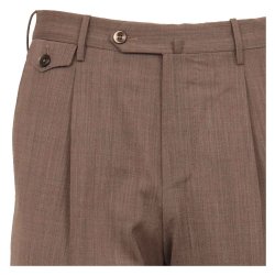 PT TORINO Bukser Uld Tropical Brun