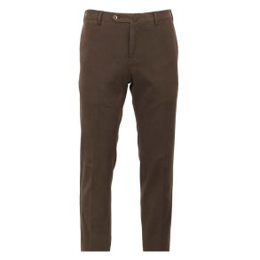 PT TORINO Chinos Struktur M�rkebrun