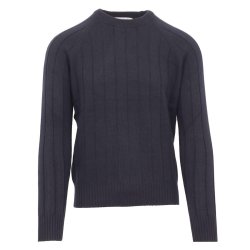 GRAN SASSO Strik Struktur Strib Navy