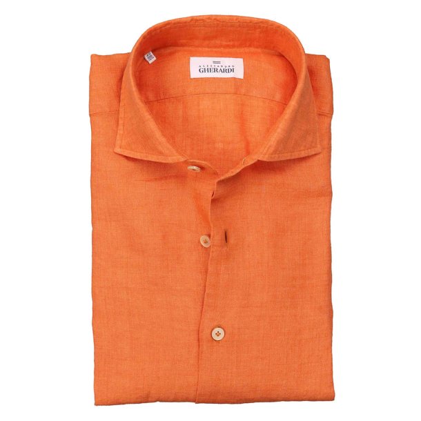 ALESSANDRO GHERARDI Skjorte Hr Orange